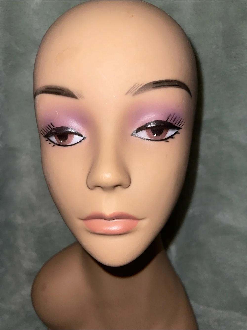 Enstyle Female Mannequin Head Display - Tan